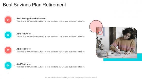 Best Savings Plan Retirement In Powerpoint And Google Slides Cpb