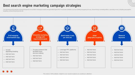 Best Search Engine Marketing Campaign Executing Strategies To Boost SEM Campaign Results