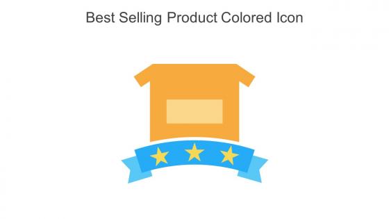 Best Selling Product Colored Icon In Powerpoint Pptx Png And Editable Eps Format