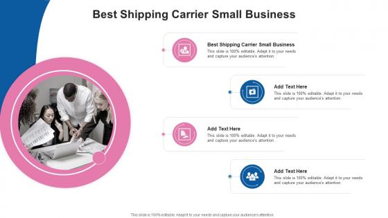 Best Shipping Carrier Small Business In Powerpoint And Google Slides Cpb