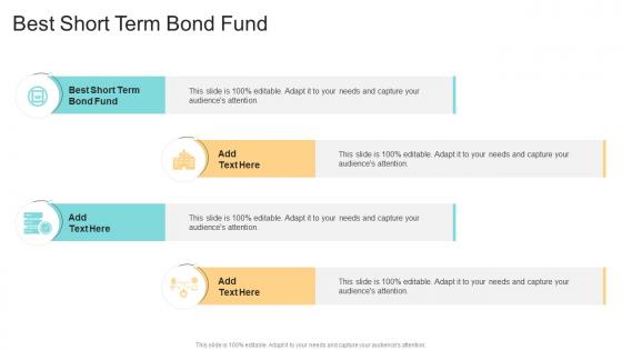 Best Short Term Bond Fund In Powerpoint And Google Slides Cpb
