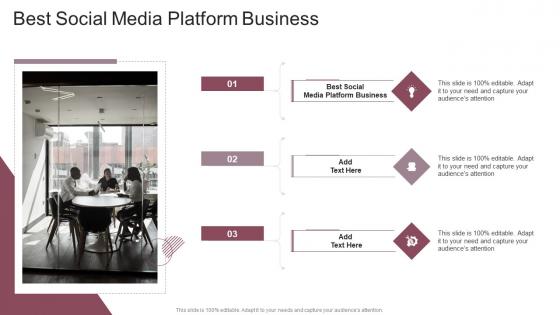 Best Social Media Platform Business In Powerpoint And Google Slides Cpb