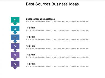 Best sources business ideas ppt powerpoint presentation outline professional cpb