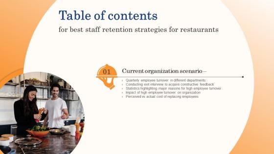 Best Staff Retention Strategies For Restaurants Tables Of Contents
