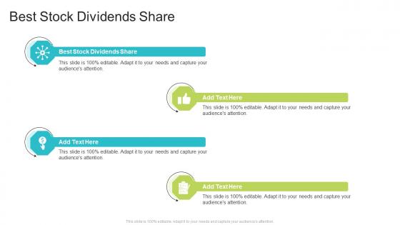 Best Stock Dividends Share In Powerpoint And Google Slides Cpb