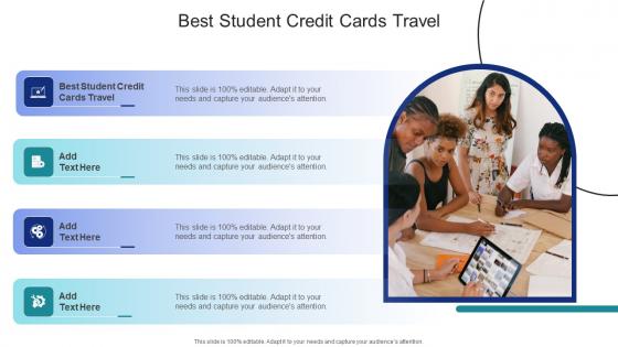 Best Student Credit Cards Travel In Powerpoint And Google Slides Cpb