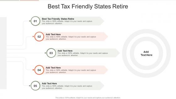 Best Tax Friendly States Retirein Powerpoint And Google Slides Cpb