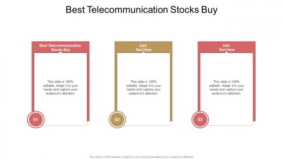 Best Telecommunication Stocks Buy In Powerpoint And Google Slides Cpb