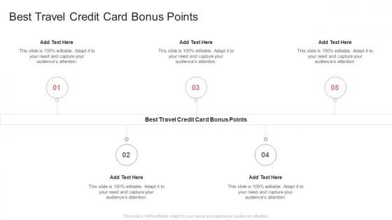 Best Travel Credit Card Bonus Points In Powerpoint And Google Slides Cpb