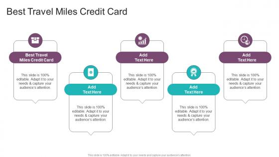 Best Travel Miles Credit Card In Powerpoint And Google Slides Cpb