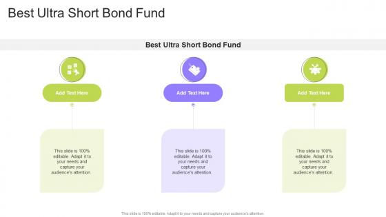 Best Ultra Short Bond Fund In Powerpoint And Google Slides Cpb