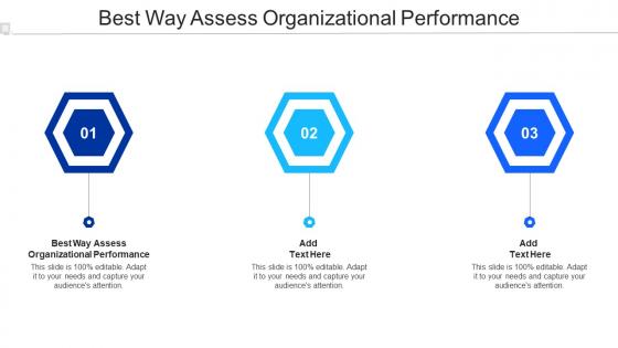 Best Way Assess Organizational Performance Ppt Powerpoint Presentation Outline Cpb
