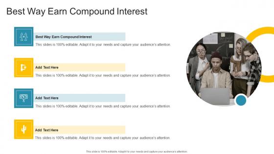 Best Way Earn Compound Interest In Powerpoint And Google Slides Cpb