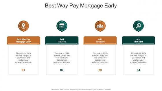 Best Way Pay Mortgage Early In Powerpoint And Google Slides Cpb