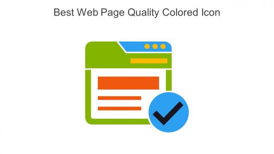 Best Web Page Quality Colored Icon In Powerpoint Pptx Png And Editable Eps Format