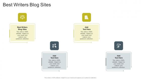Best Writers Blog Sites In Powerpoint And Google Slides Cpb