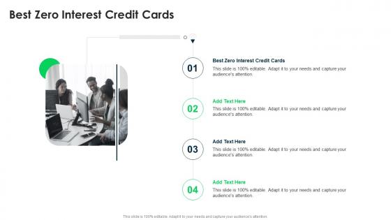 Best Zero Interest Credit Cards In Powerpoint And Google Slides Cpb