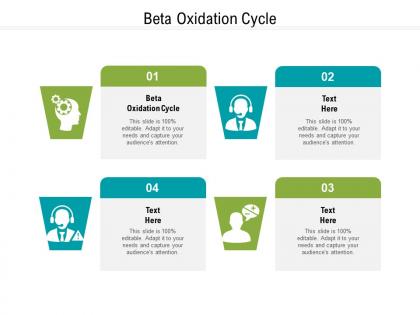 Beta oxidation cycle ppt powerpoint presentation professional guidelines cpb