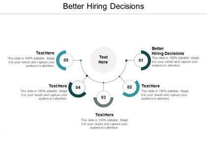 Better hiring decisions ppt powerpoint presentation file guide cpb