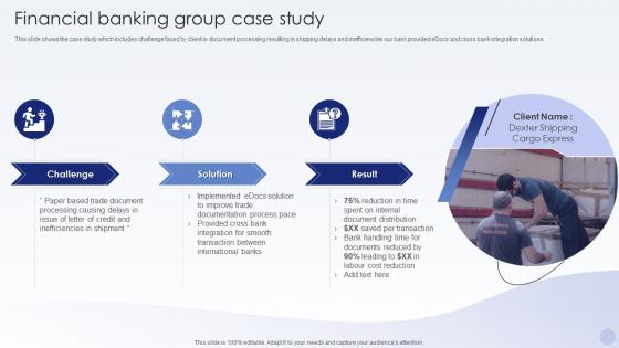 BFSI Company Profile Financial Banking Group Case Study Ppt Powerpoint Presentation Summary