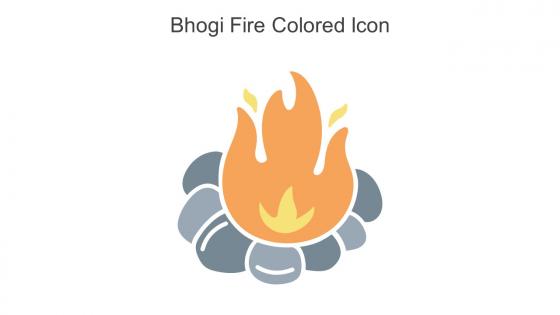 Bhogi Fire Colored Icon In Powerpoint Pptx Png And Editable Eps Format