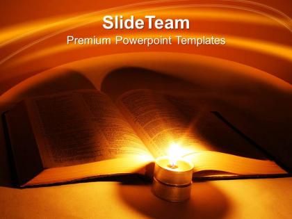 Bible cross powerpoint templates religion teamwork ppt slides