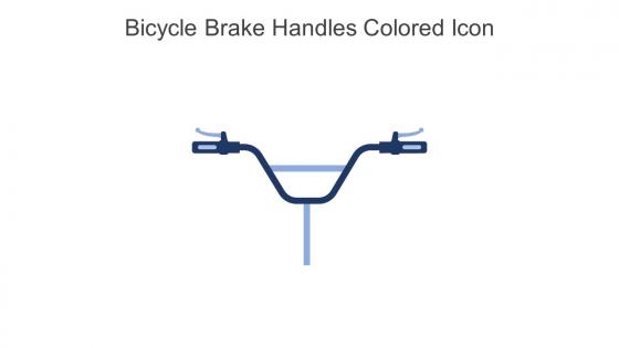 Bicycle Brake Handles Colored Icon In Powerpoint Pptx Png And Editable Eps Format
