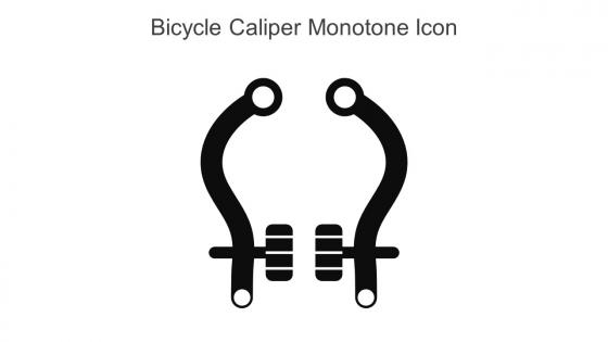 Bicycle Caliper Monotone Icon In Powerpoint Pptx Png And Editable Eps Format