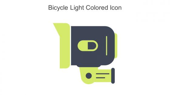 Bicycle Light Colored Icon In Powerpoint Pptx Png And Editable Eps Format