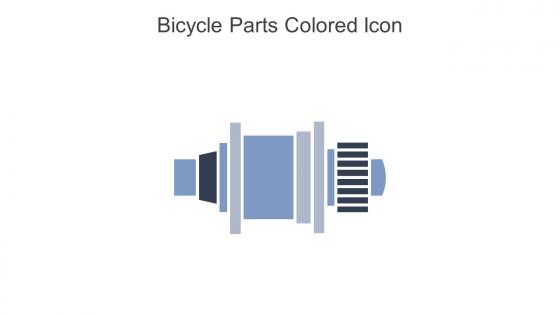 Bicycle Parts Colored Icon In Powerpoint Pptx Png And Editable Eps Format