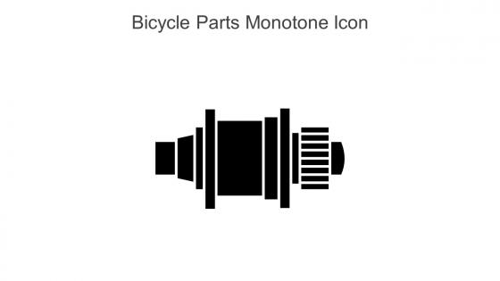 Bicycle Parts Monotone Icon In Powerpoint Pptx Png And Editable Eps Format
