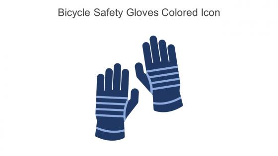 Bicycle Safety Gloves Colored Icon In Powerpoint Pptx Png And Editable Eps Format