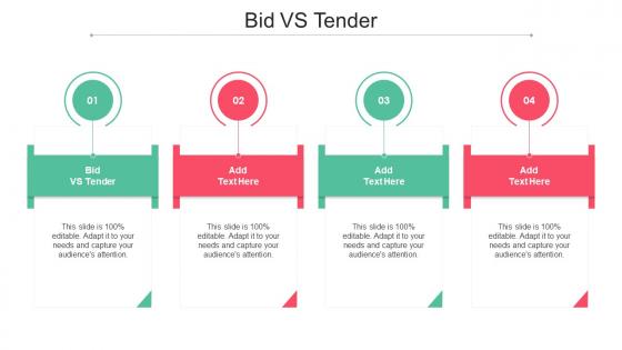 Bid VS Tender In Powerpoint And Google Slides Cpb