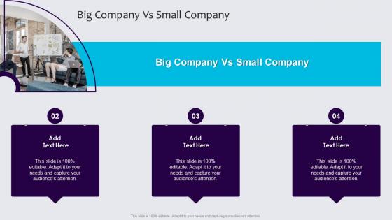 Big Company Vs Small Company In Powerpoint And Google Slides Cpb