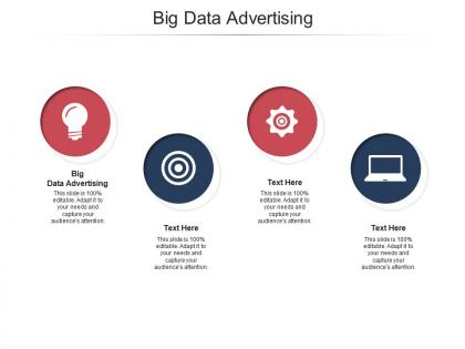Big data advertising ppt powerpoint presentation layouts design inspiration cpb