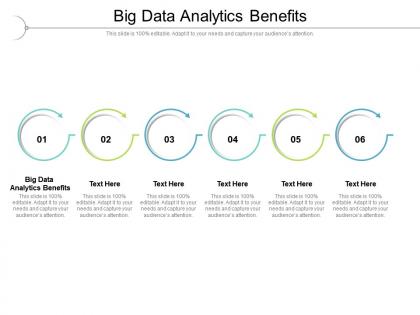 Big data analytics benefits ppt powerpoint presentation infographics design ideas cpb