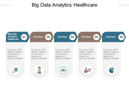 Big data analytics healthcare ppt powerpoint presentation layouts visuals cpb