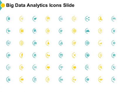 Big data analytics icons slide growth target goal ppt powerpoint presentation infographics icons