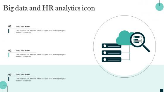 Big Data And HR Analytics Icon