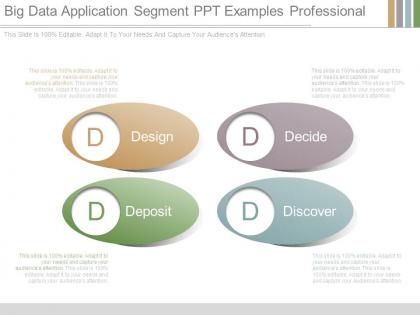 Big data application segment ppt examples professional