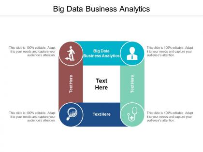 Big data business analytics ppt powerpoint presentation show infographics cpb