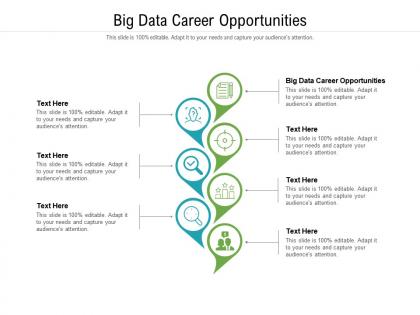 Big data career opportunities ppt powerpoint presentation summary clipart images cpb