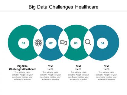 Big data challenges healthcare ppt powerpoint presentation ideas templates cpb