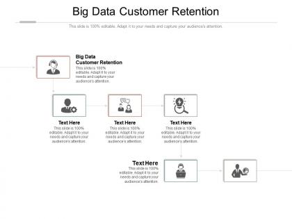 Big data customer retention ppt powerpoint presentation infographics deck cpb