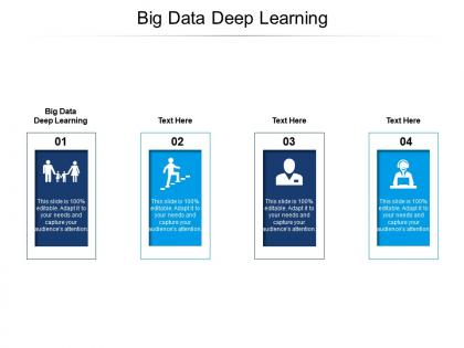 Big data deep learning ppt powerpoint presentation styles elements cpb
