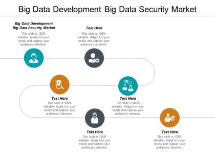 Big data development big data security market ppt powerpoint presentation infographics infographic template cpb