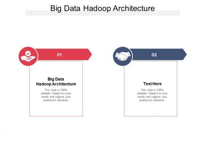 Big data hadoop architecture ppt powerpoint presentation portfolio skills cpb