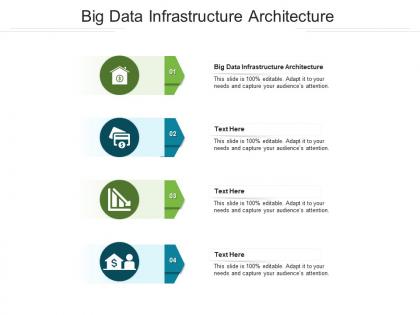 Big data infrastructure architecture ppt powerpoint presentation slides background cpb