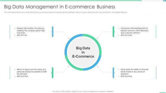 Big Data Management In E Commerce Business Ppt Portfolio Backgrounds