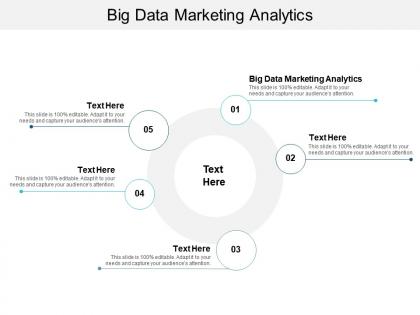 Big data marketing analytics ppt powerpoint presentation model slides cpb